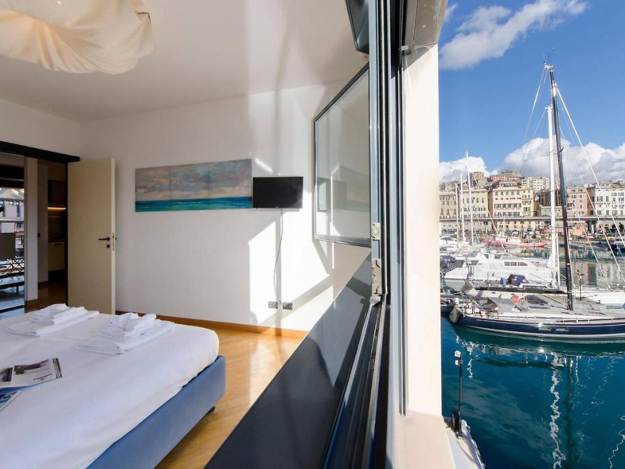 Joivy Exclusive Seaview Flat For 4, In Central Genoa Apartment Exterior foto